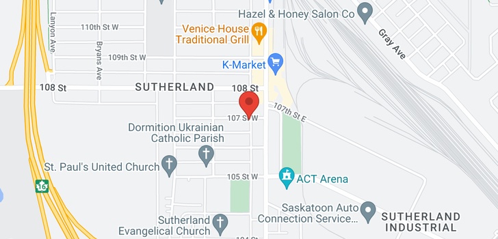 map of 101A 107th ST